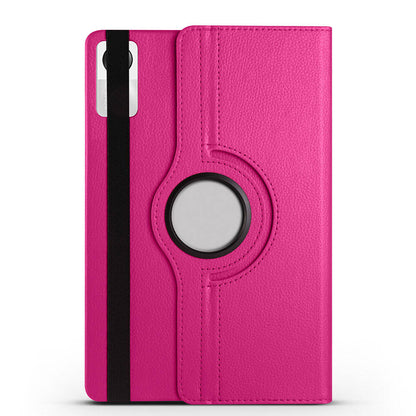 Xiaomi Redmi Pad SE Zore Dönebilen Standlı Kılıf Kırmızı