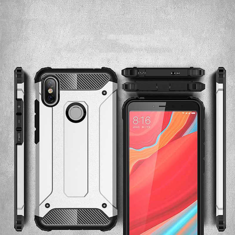 Xiaomi Redmi S2 Kılıf Zore Crash Silikon Kapak Rose Gold