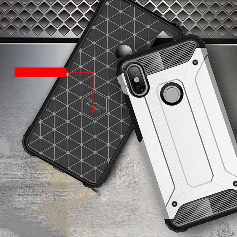 Xiaomi Redmi S2 Kılıf Zore Crash Silikon Kapak Gold