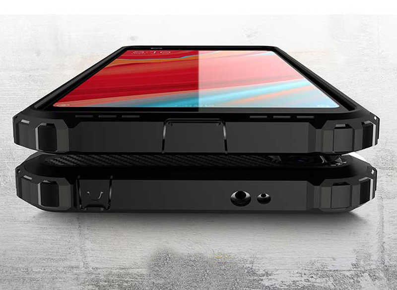 Xiaomi Redmi S2 Kılıf Zore Crash Silikon Kapak Rose Gold