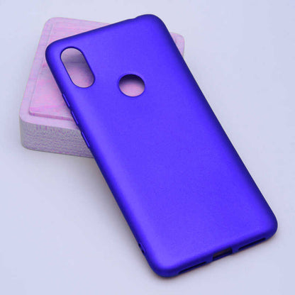 Xiaomi Redmi S2 Kılıf Zore Premier Silikon Kapak Saks Mavi