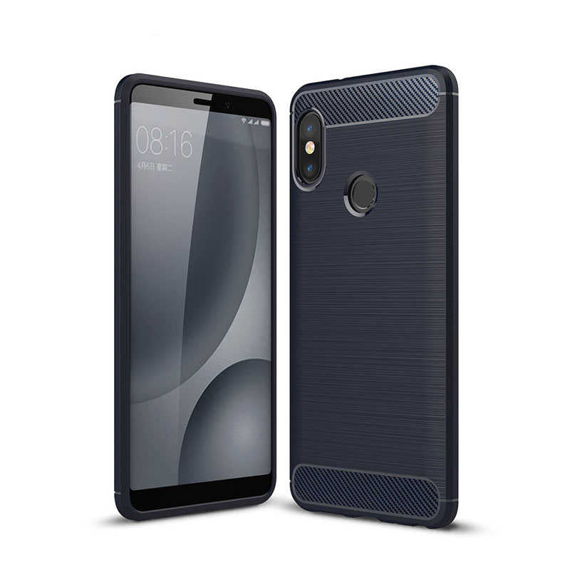 Xiaomi Redmi S2 Kılıf Zore Room Silikon Kapak Lacivert