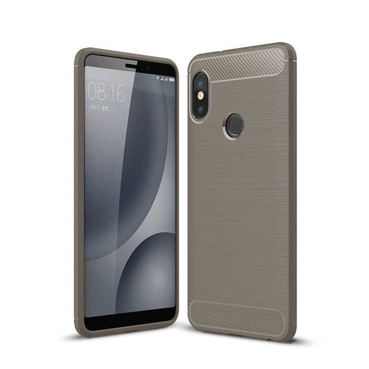 Xiaomi Redmi S2 Kılıf Zore Room Silikon Kapak Gri