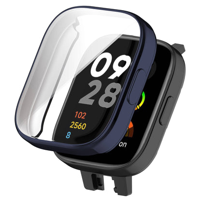 Xiaomi Redmi Watch 3 360 Derece Korumalı Kasa ve Ekran Koruyucu Zore Watch Gard 30 Lacivert