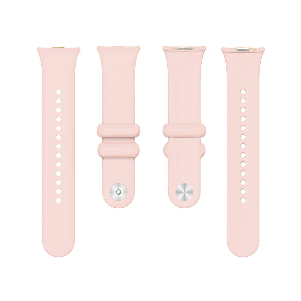 Xiaomi Redmi Watch 4 Zore KRD-109 Silikon Kordon Kırmızı