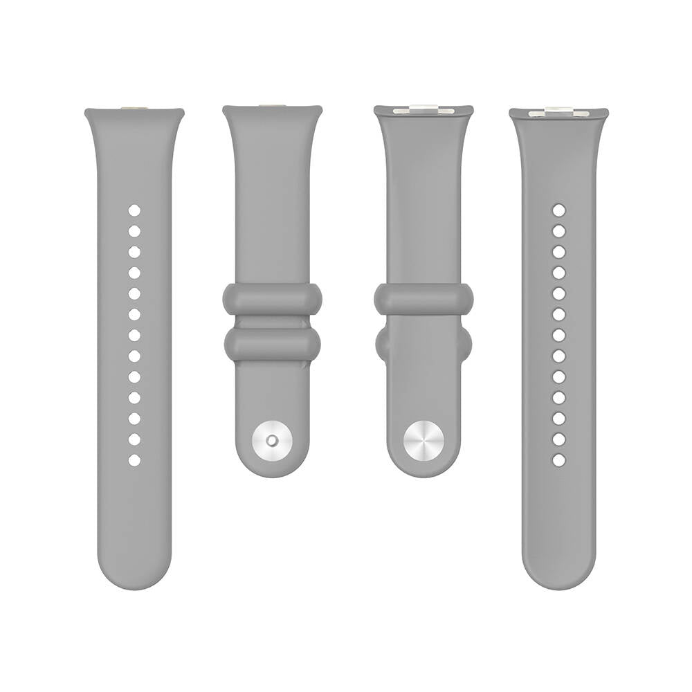 Xiaomi Redmi Watch 4 Zore KRD-109 Silikon Kordon Kırmızı