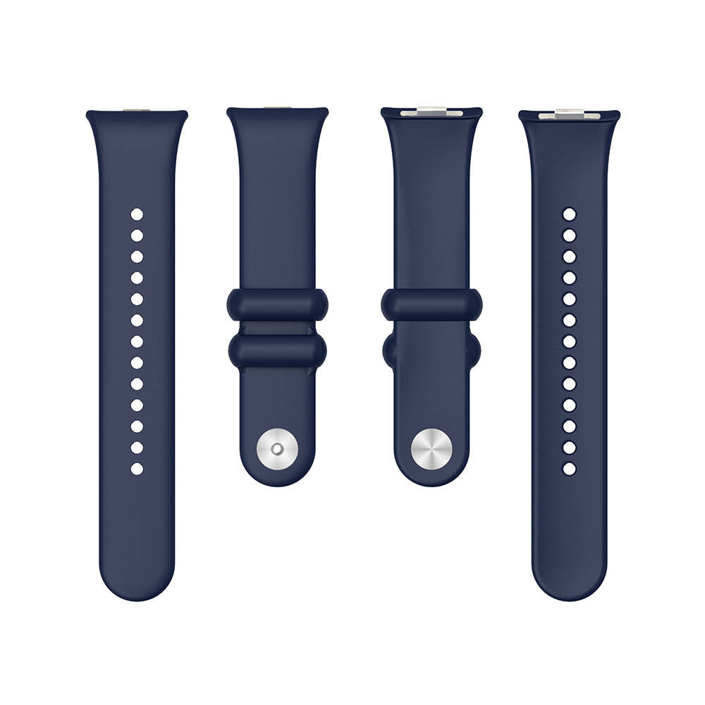 Xiaomi Redmi Watch 4 Zore KRD-109 Silikon Kordon Kırmızı