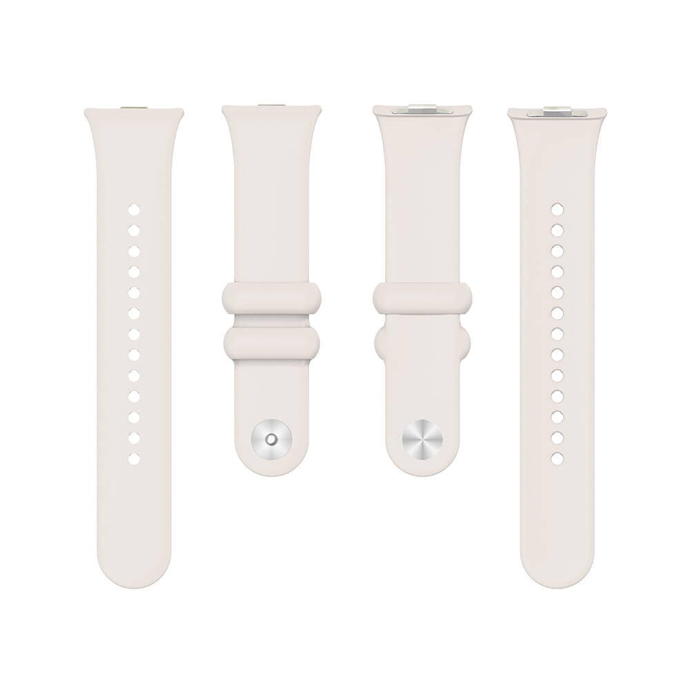 Xiaomi Redmi Watch 4 Zore KRD-109 Silikon Kordon Kırmızı