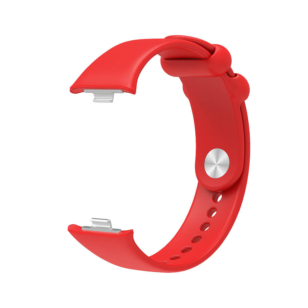 Xiaomi Redmi Watch 4 Zore KRD-109 Silikon Kordon Kırmızı