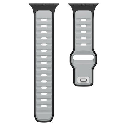 Xiaomi Redmi Watch 5 Active Zore KRD-135 22mm Silikon Kordon Strap Kayış Gri-Turuncu