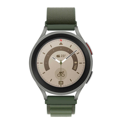 Xiaomi Redmi Watch 5 Active Zore KRD-74 22mm Hasır Kordon Yeşil