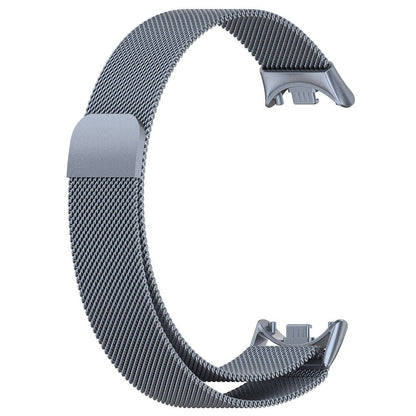 Xiaomi Smart Band 8 Zore KRD-01 Metal Kordon Gümüş