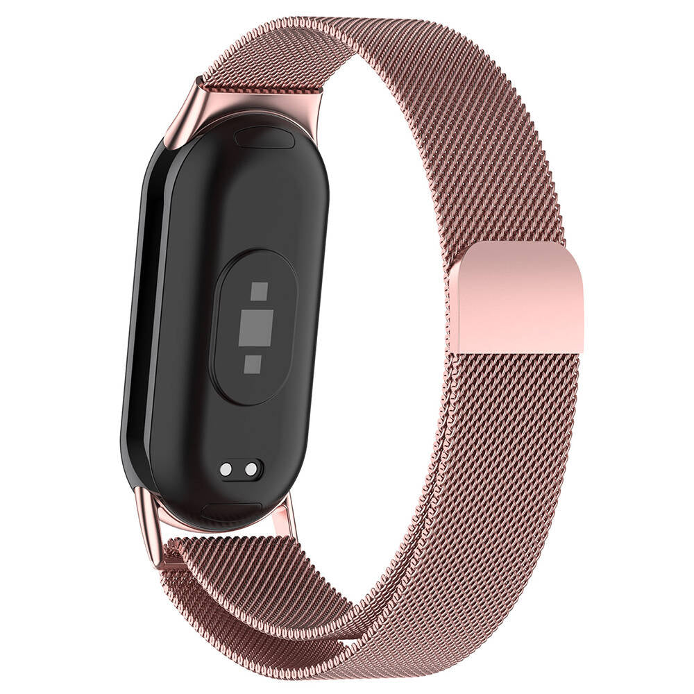 Xiaomi Smart Band 8 Zore KRD-01 Metal Kordon Gümüş