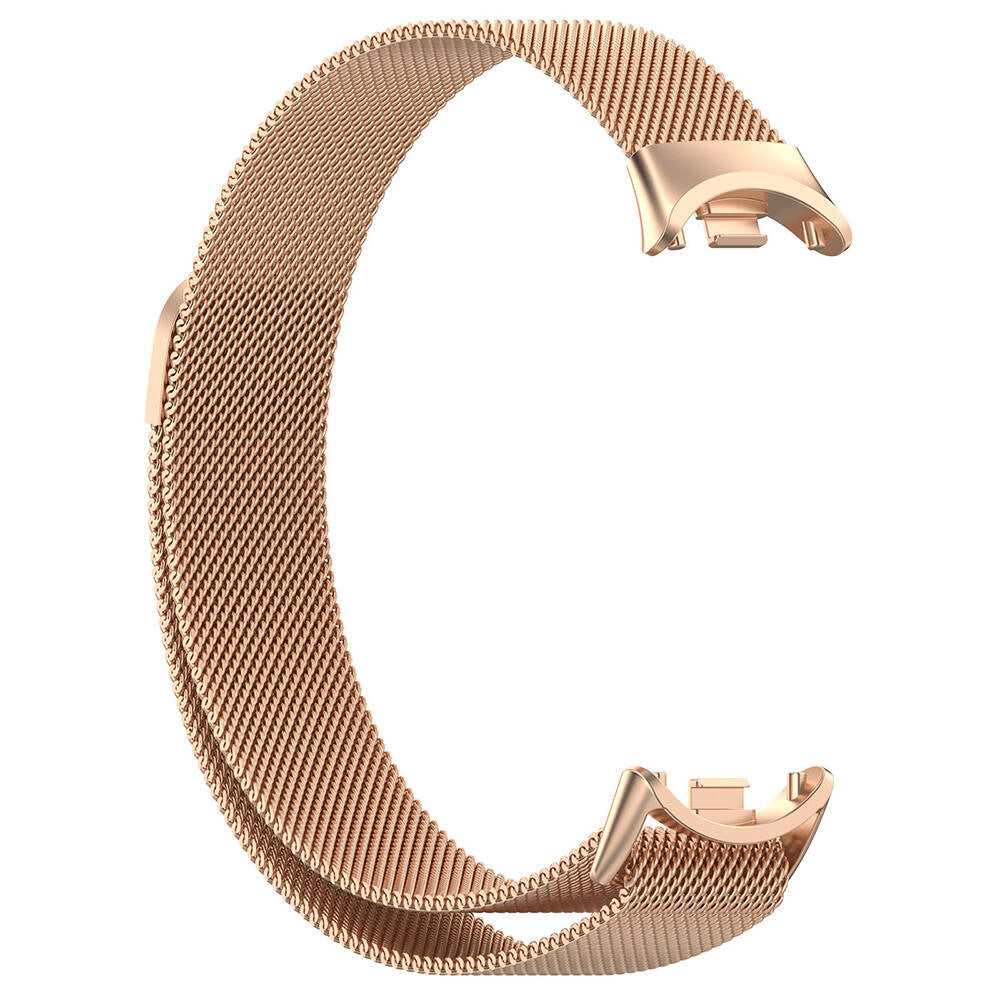 Xiaomi Smart Band 8 Zore KRD-01 Metal Kordon Gümüş