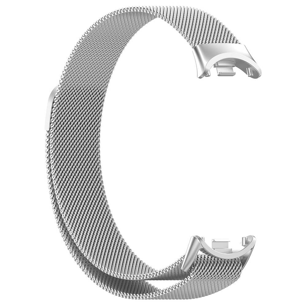 Xiaomi Smart Band 8 Zore KRD-01 Metal Kordon Gümüş