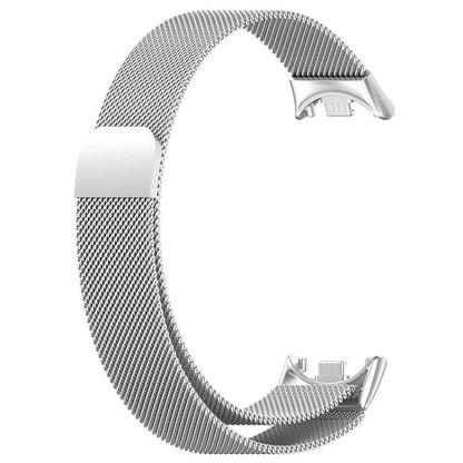 Xiaomi Smart Band 8 Zore KRD-01 Metal Kordon Gümüş