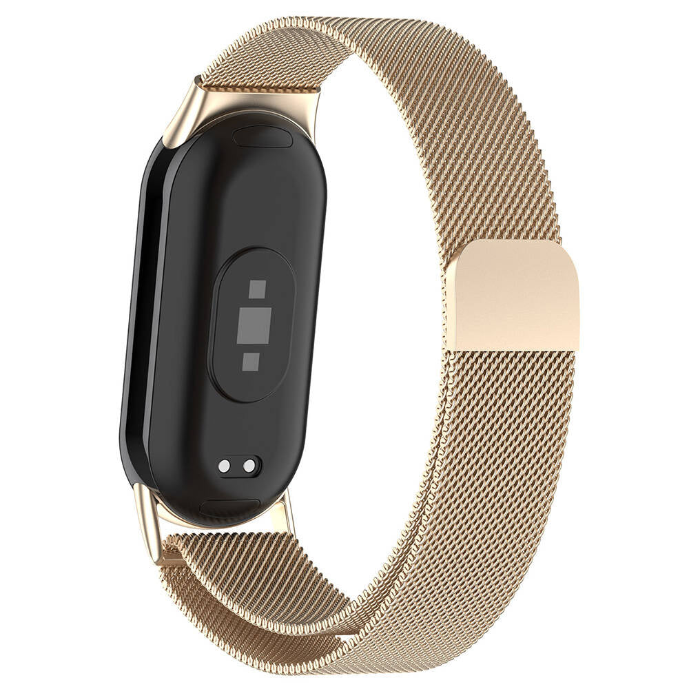 Xiaomi Smart Band 8 Zore KRD-01 Metal Kordon Gümüş
