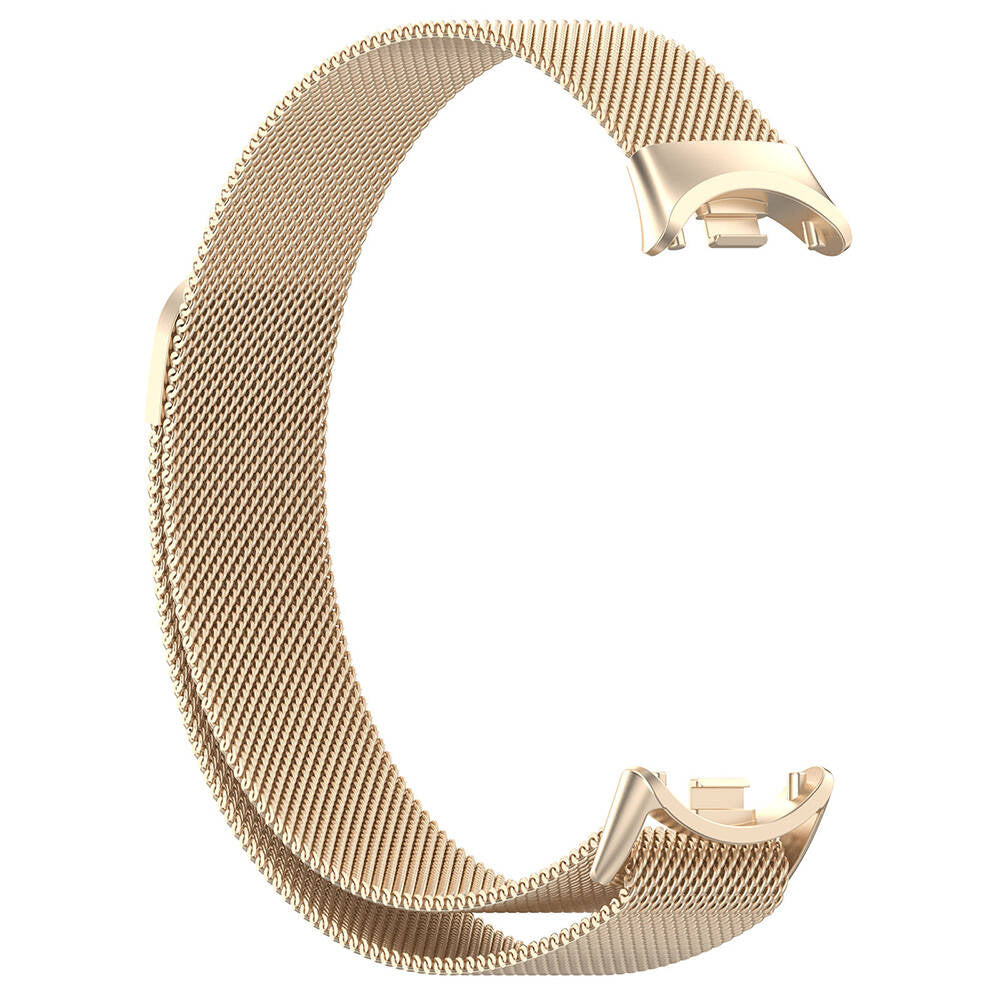 Xiaomi Smart Band 8 Zore KRD-01 Metal Kordon Gümüş