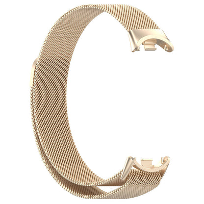 Xiaomi Smart Band 8 Zore KRD-01 Metal Kordon Gümüş
