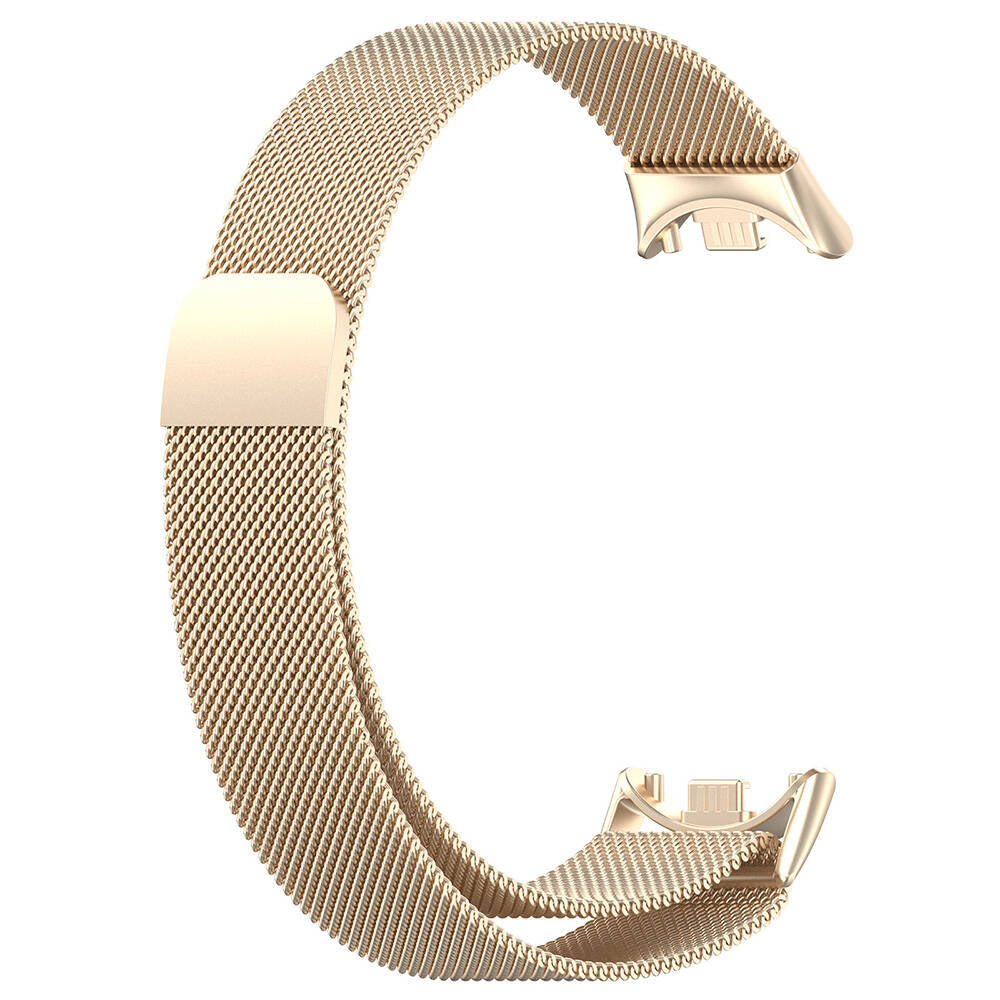 Xiaomi Smart Band 8 Zore KRD-01 Metal Kordon Gümüş