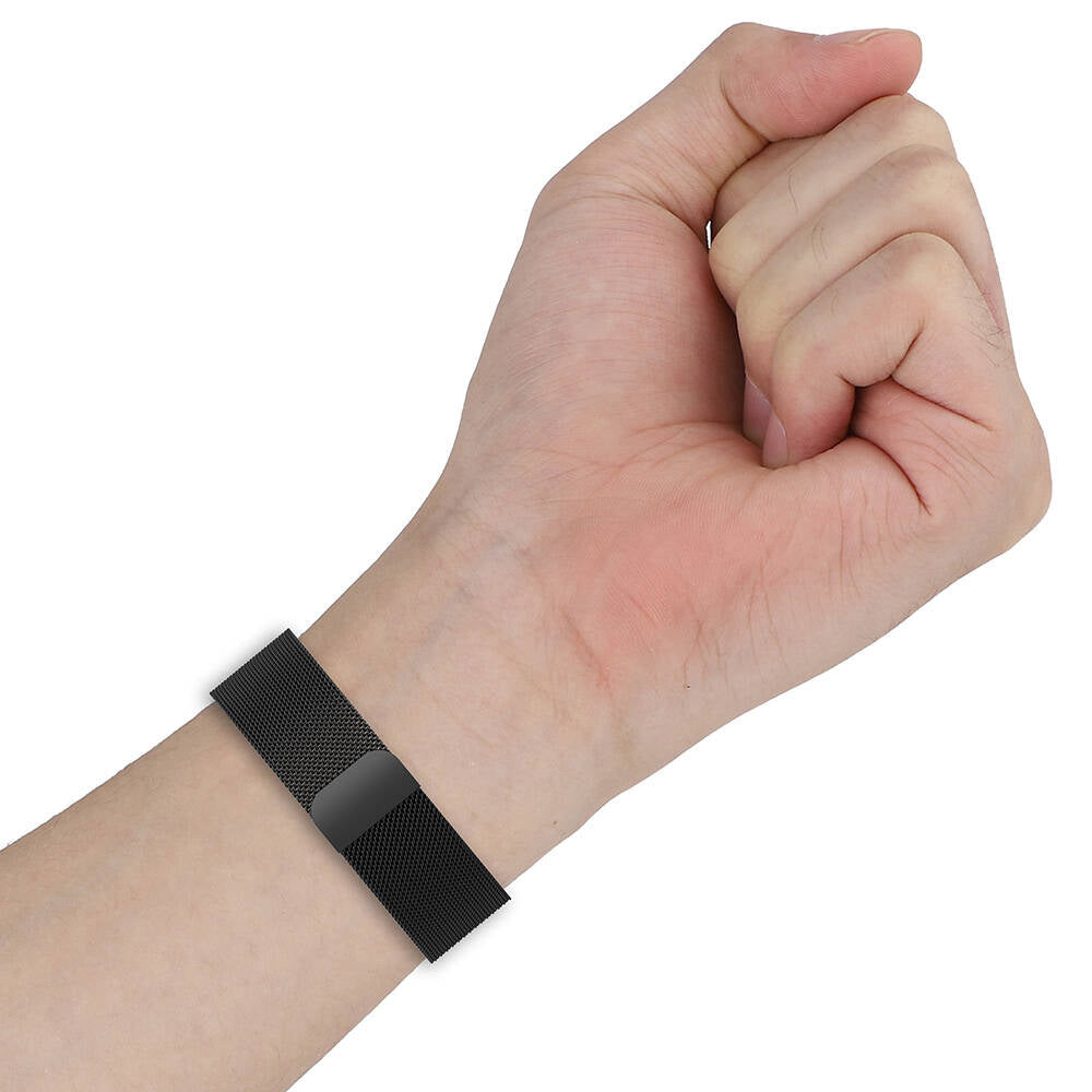 Xiaomi Smart Band 8 Zore KRD-01 Metal Kordon Gümüş