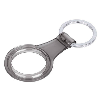 Zore Airtag 07 Silikon Anahtarlık Renksiz