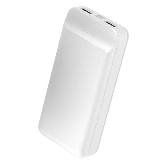 Zore B-05 Hızlı Şarj Özellikli Led Göstergeli Taşınabilir Powerbank 20000mAh Beyaz