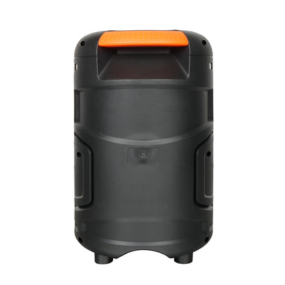Zore GD-692 FM Radyolu Mikrofonlu RGB TWS 6.5 inç Stereo Bass Kablosuz Karaoke Hoparlör Siyah
