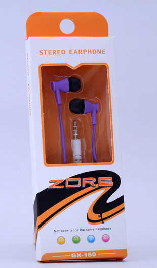 Zore GX-160 Stereo Kulaklık Mor