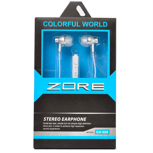 Zore GX-908 Mp3 Stereo Kulaklık Gri