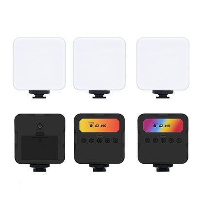 Zore GZ49S RGB Light Işıklı Telefon Tutucu Ring Light Siyah