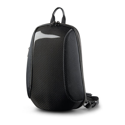 Zore Karbon Fiber Detaylı 5 Bölmeli Çengel Kancalı Spor Sırt Çantası Siyah