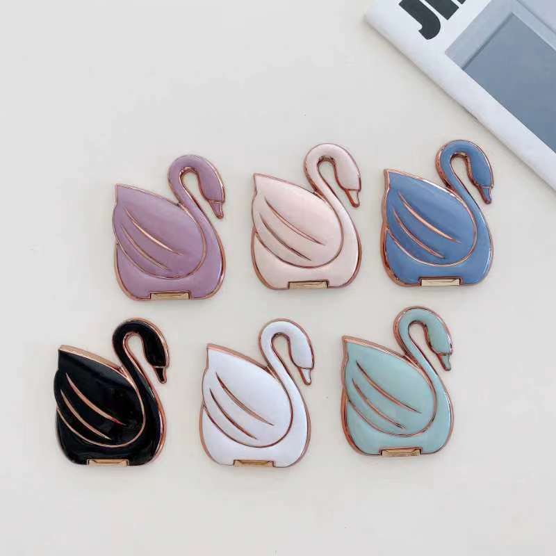 Zore Kuğu Figürlü Cep Telefonu Standı Beyaz