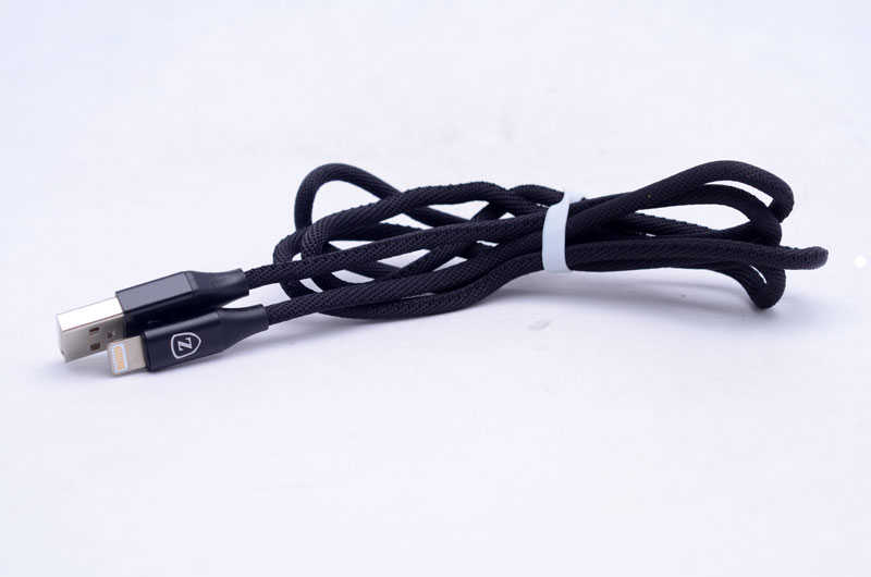 Zore Metal Uçlu Lightning Usb Kablo Kahverengi