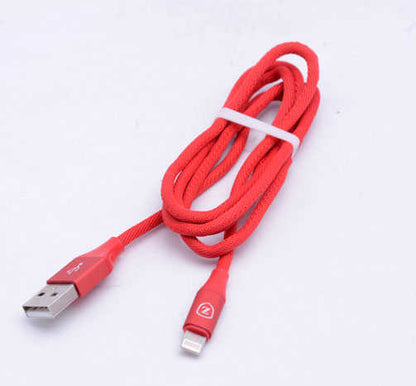 Zore Metal Uçlu Lightning Usb Kablo Kahverengi
