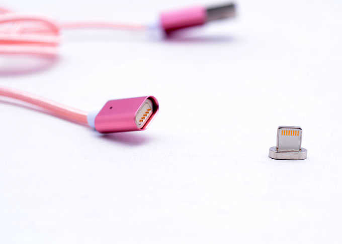 Zore Metal Manyetic Uçlu Lightning Usb Kablo Gold