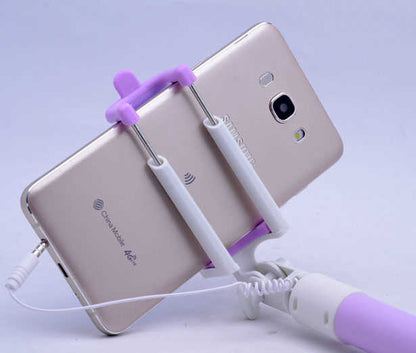 Zore Monopad 02 Kablolu Selfie Çubuğu Sarı