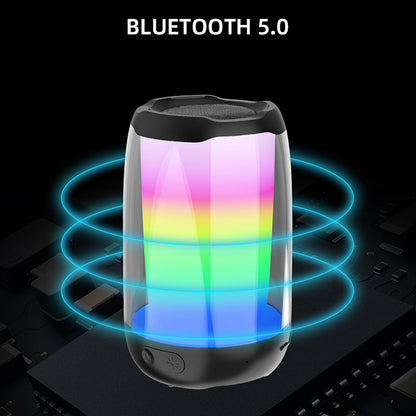 Zore NBY8893A Ayarlanabilir RGB Işıklı Bluetooth Hoparlör Speaker Siyah