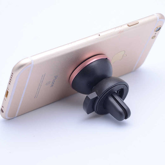 Zore New Magnetic Air Vent Mount Araç Telefon Tutucu Rose Gold