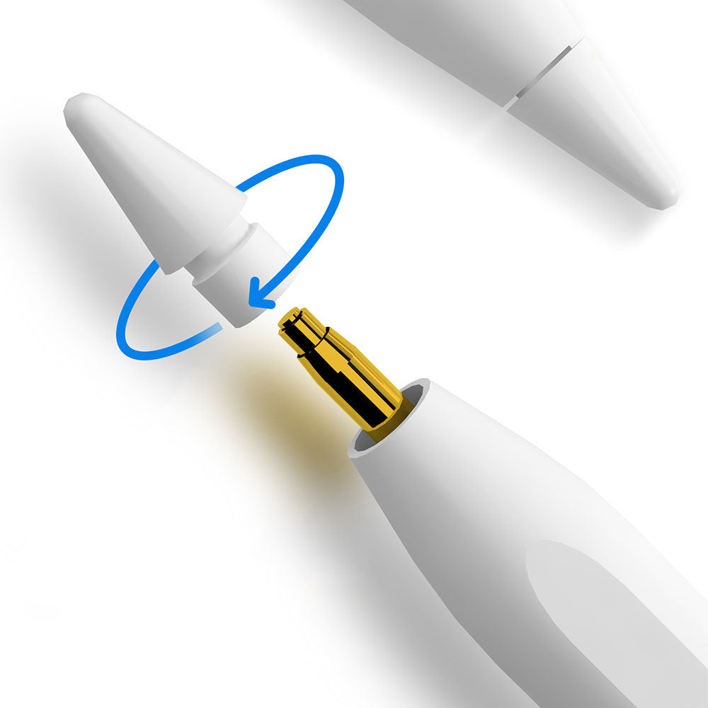 Zore Pencil 11 Palm-Rejection Magnetik Şarj ve Eğim Özellikli Dokunmatik Çizim Kalemi Beyaz