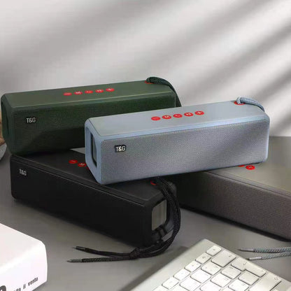 Zore TG271 İp Aksesuarlı FM Radyo Özellikli AUX USB Kart Okuyucu Portlu Bluetooth Hoparlör Speaker Siyah