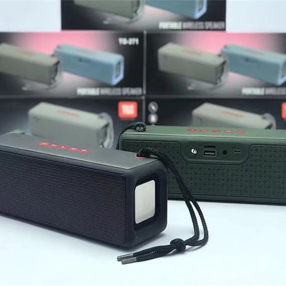Zore TG271 İp Aksesuarlı FM Radyo Özellikli AUX USB Kart Okuyucu Portlu Bluetooth Hoparlör Speaker Siyah