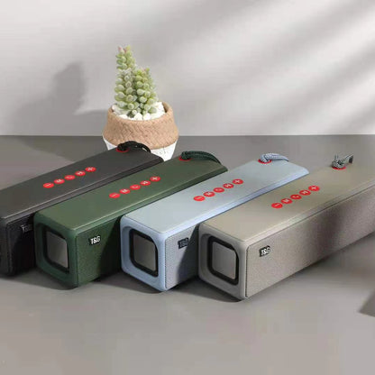 Zore TG271 İp Aksesuarlı FM Radyo Özellikli AUX USB Kart Okuyucu Portlu Bluetooth Hoparlör Speaker Siyah