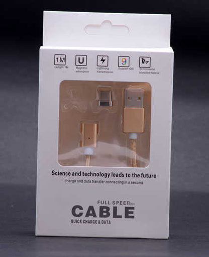Zore Type-c Mıknatıslı Usb Kablo Rose Gold