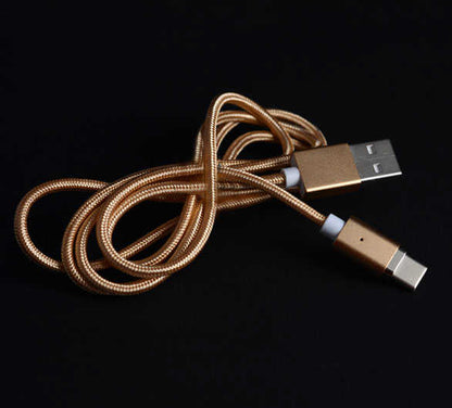 Zore Type-c Mıknatıslı Usb Kablo Gold