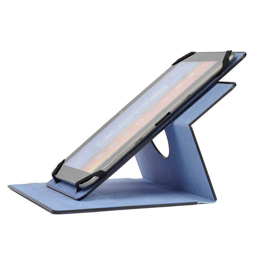 Zore Unik Universal 12 İnç Dönebilen Standlı Kılıf Açık Mavi