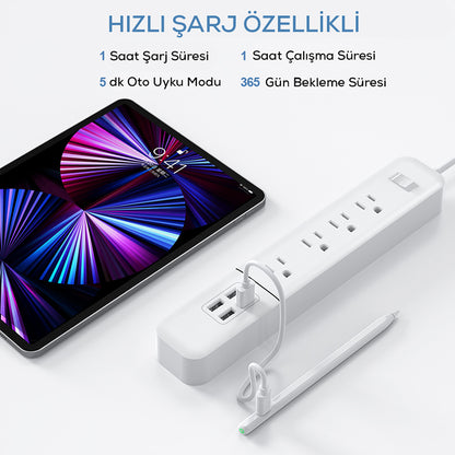 Zore Yeni Seri Pencil 16 Stylus Dokunmatik Tablet Kalemi Beyaz