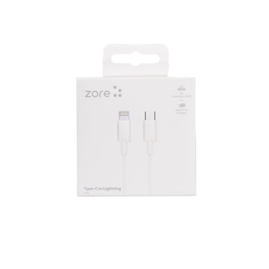 Zore ZR-42 Type-C to Lightning PD Hızlı Şarj Özellikli Data ve Şarj Kablosu 1M